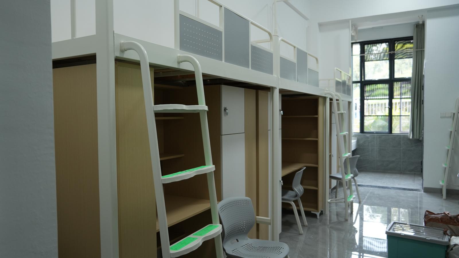 学生宿舍。